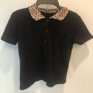 Brandy Melville Leopard Top